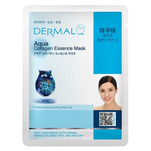 Dermal Korea Aqua Collagen Essence Face Mask - Dermal Face Mask | Dermal Sheet Mask | Dermal | Dermal Korea | Yeppen Skin | Dermal Shop | Worlds best sheet masks | Dermal Mask | Dermal Korea Collagen 