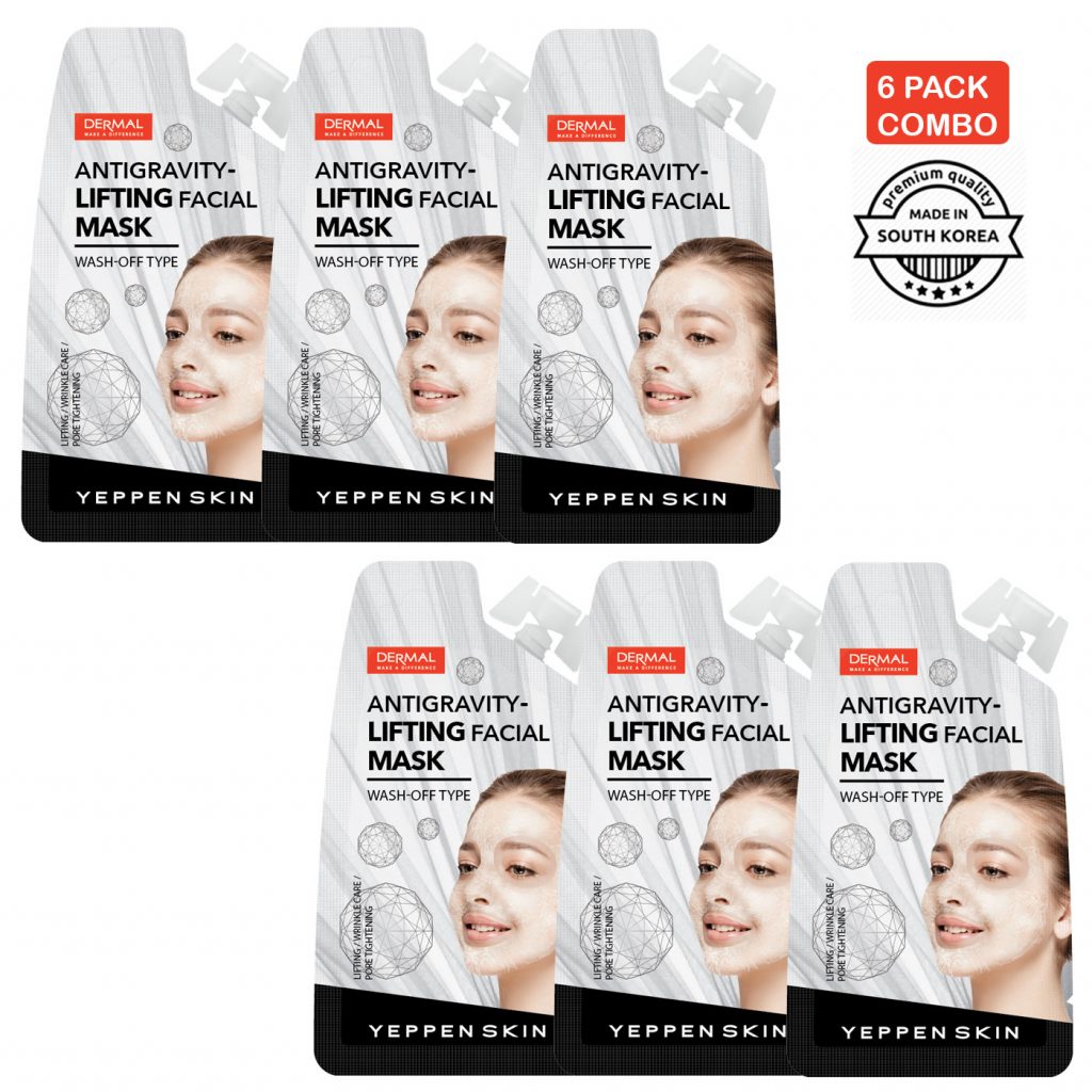 Dermal Antigravity Lifting Facial Mask Anti wrinkle Pore Tightening